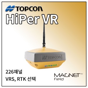 [TOPCON] GNSS 수신기 HiPer VR + MAGNET FIELD 측량소프트